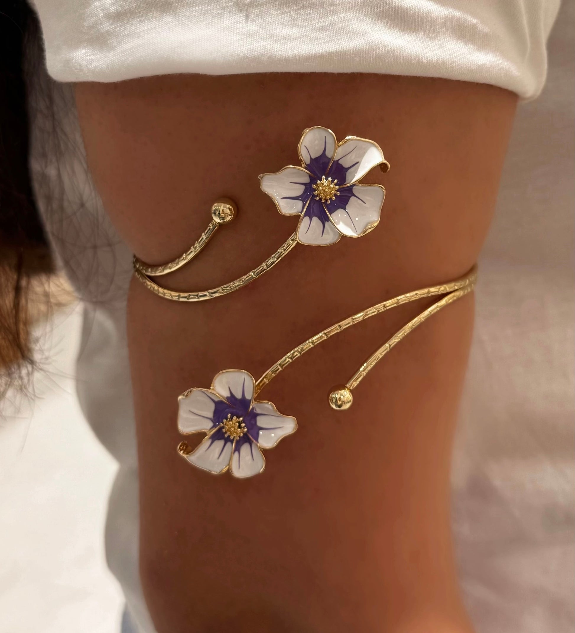 Flower Arm Cuff