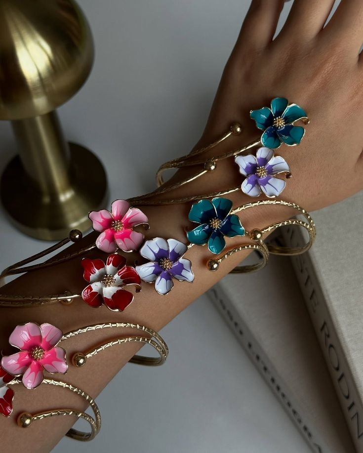 Flower Arm Cuff